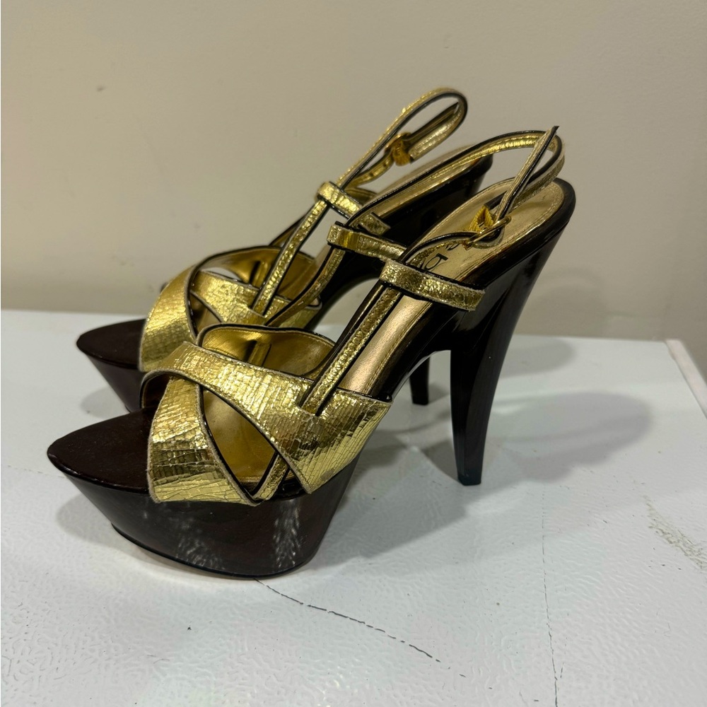 BEBE Platform Heels